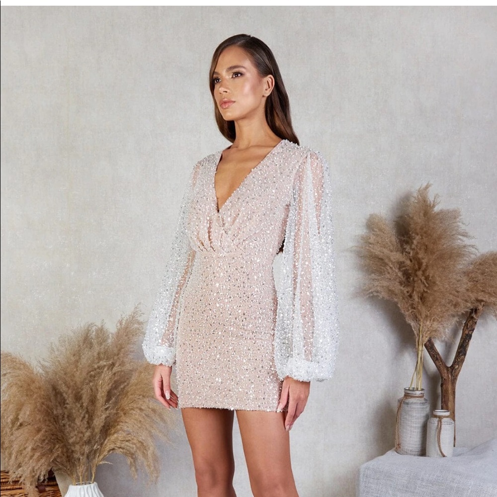Nadine Merabi Bridal Dress - Size L. Brand new, perfect condition never worn.